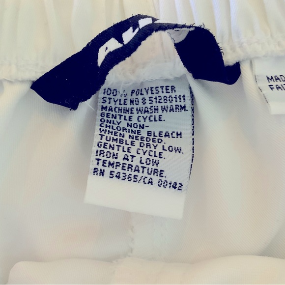 ALIA Pants White Elastic High Waist Comfortable Size 8 - Picture 7 of 8